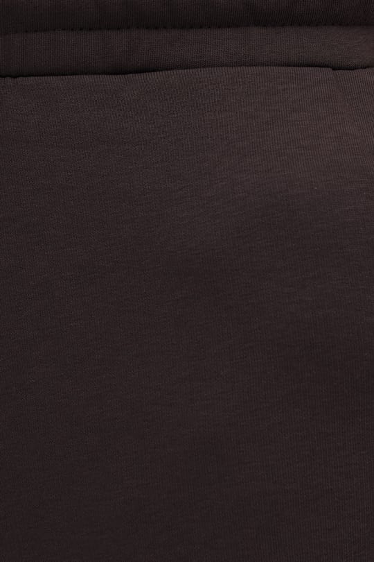 Unisex Relax Fit Rahat Kesim Şardonlu 3 Cepli Lastikli Jogger Paça Kahverengi Eşofman Altı