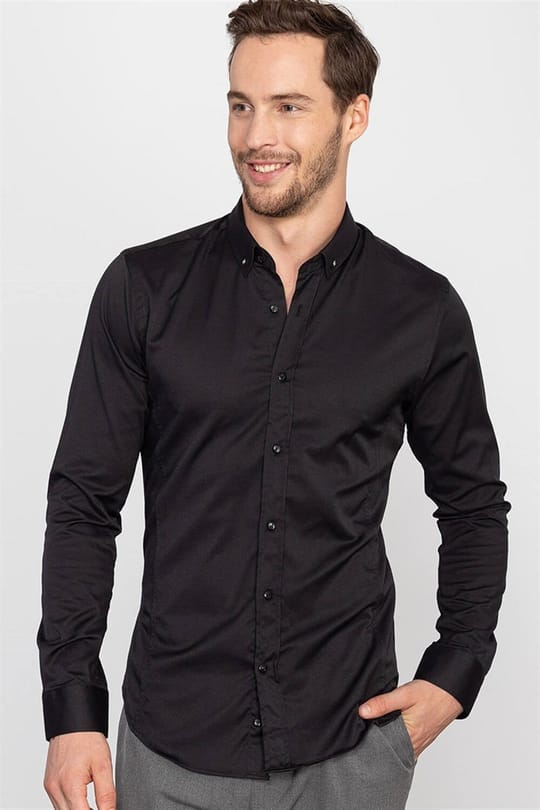 SUPER SLIM FIT LONG SLV KORLA LY   GÖMLEK SLIM FIT SPORT - SMART