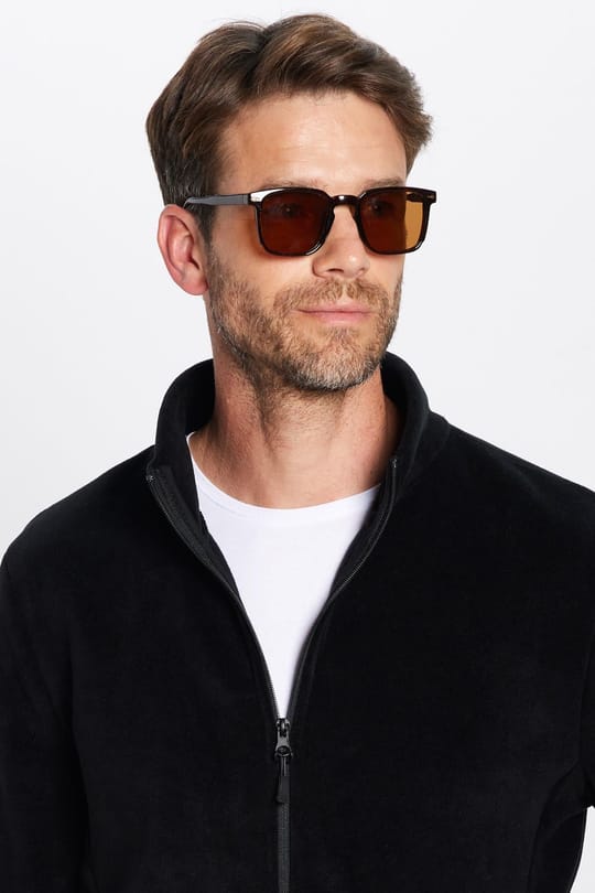 Unisex Siyah Tüylenmeye Karşı Dirençli Standart Fit Tam Fermuarlı Soğuğa Karşı Dayanıklı Polar Hırka