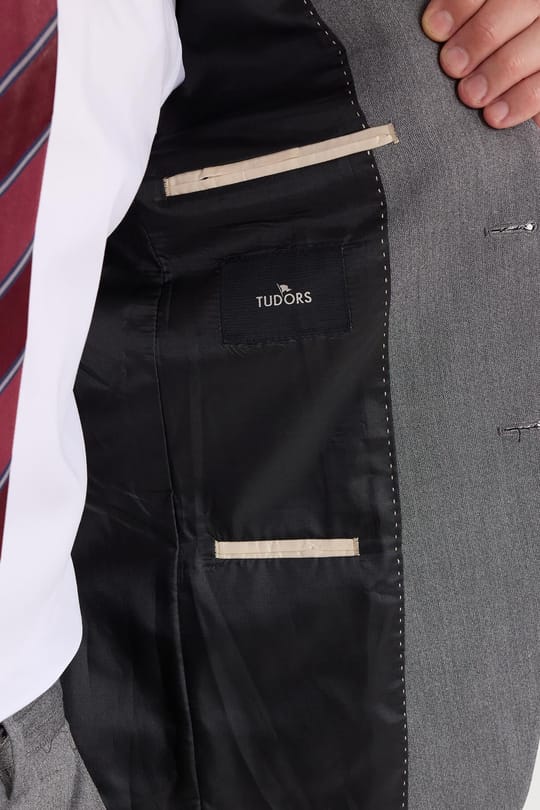 Erkek Regular Fit Esnek Likralı Kumaş Mono Yaka Torba Cepli Takım Elbise