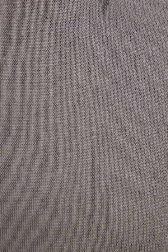 Erkek Slim Fit Dar Kesim Pamuklu Örme Triko Gri Polo Yaka Tişört