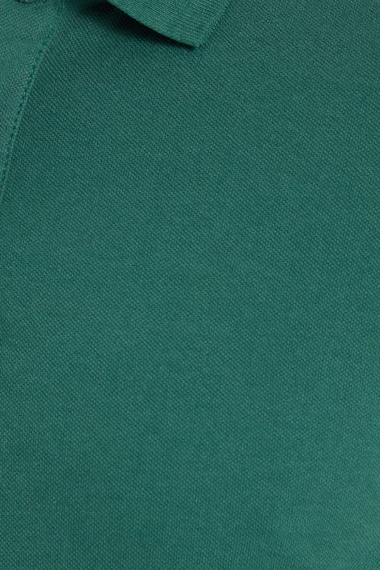 Erkek Slim Fit Dar Kesim Premium Seri %100 Pamuk Yumuşak Dokulu Merserize Yeşil Polo Yaka Tişört 