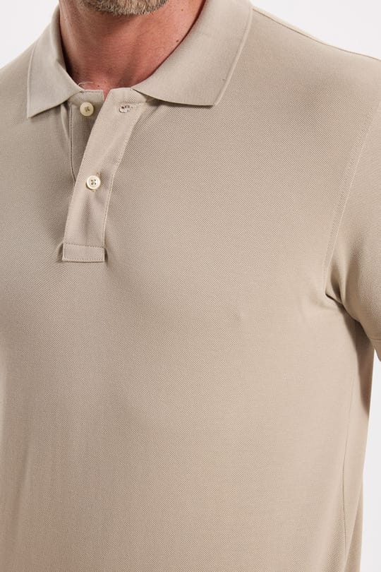 Erkek Slim Fit Dar Kesim Premium Seri %100 Pamuk Yumuşak Dokulu Merserize Taş Polo Yaka Tişört
