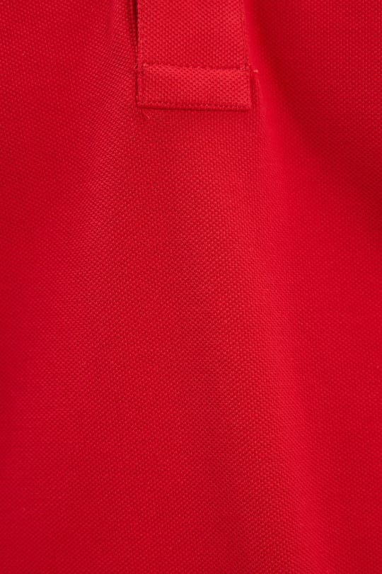 Erkek Slim Fit Dar Kesim Premium Seri %100 Pamuk Yumuşak Dokulu Merserize Kırmızı Polo Yaka Tişört 