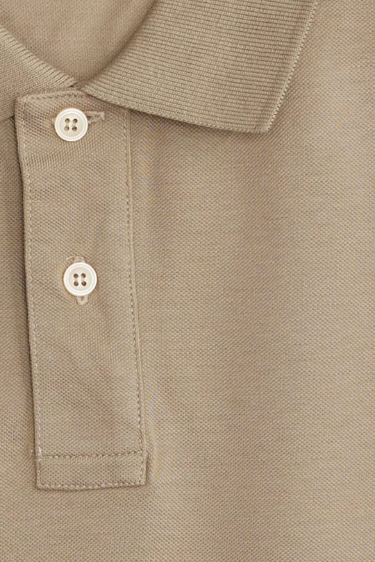 Erkek Slim Fit Dar Kesim Premium Seri %100 Pamuk Yumuşak Dokulu Merserize Kahve Polo Yaka Tişört 