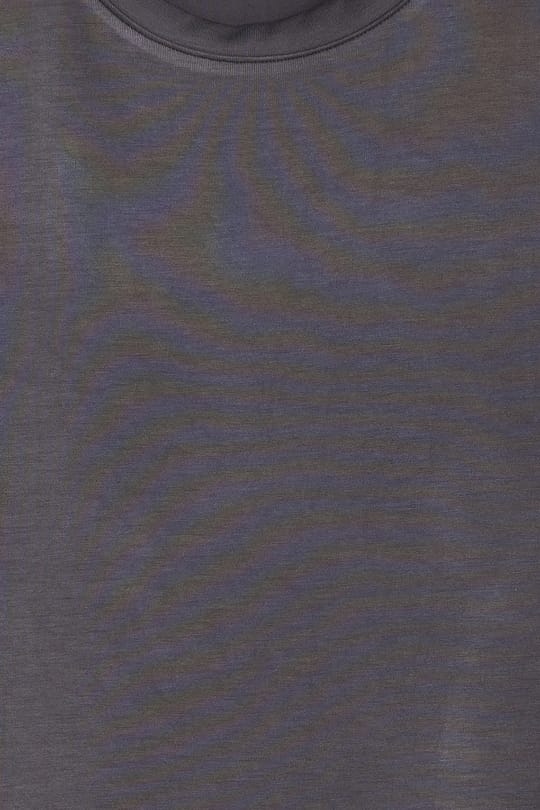 Erkek Regular Fit Rahat Kesim Ekstra Soft Modal Kumaş Bisiklet Yaka Kısa Kollu Gri Tişört