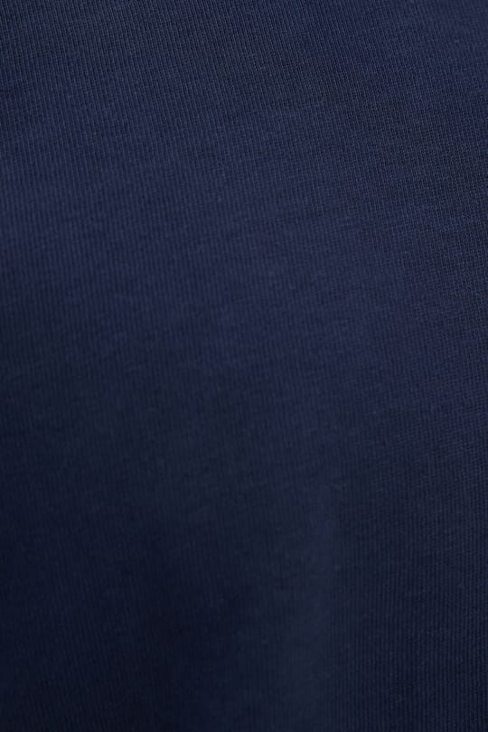 Erkek Regular Fit Klasik Kesim %100 Pamuk Kısa Kollu Bisiklet Yaka Lacivert Tişört