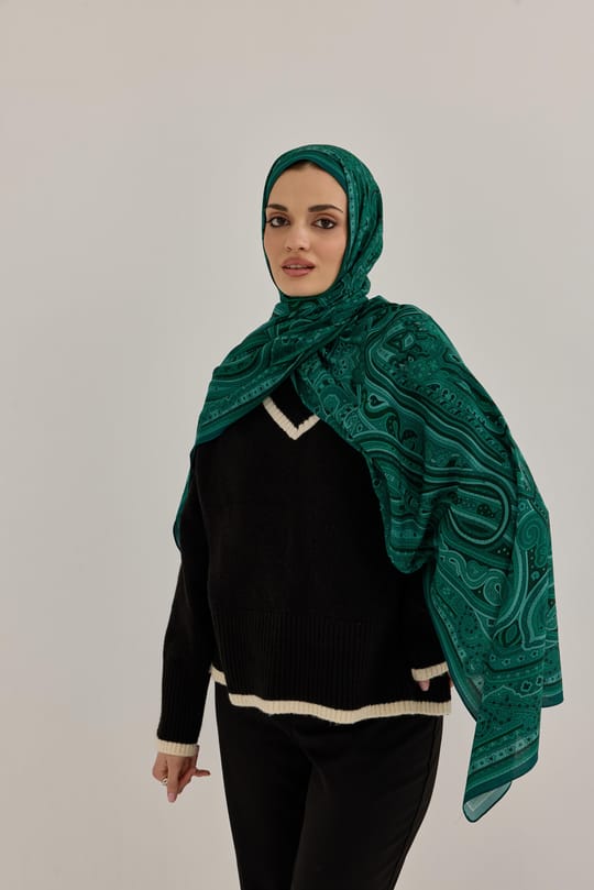 Harmony Etnik Desen Şal