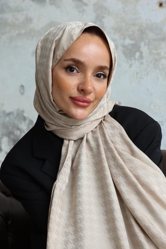 Kazayağı Jakar Şal Moda Vizonu