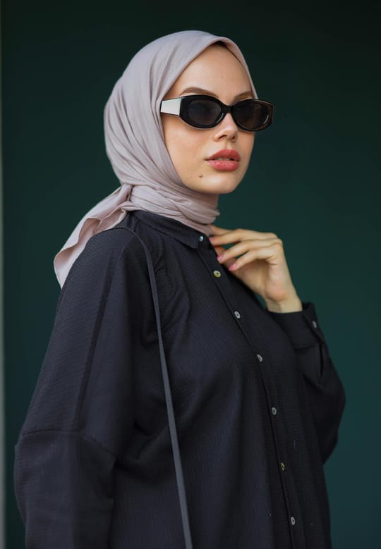 Pure And Soft Eşarp Moda Vizonu