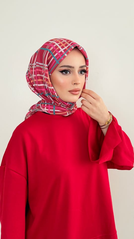RİVA PAMUK EŞARP EKOSE 08
