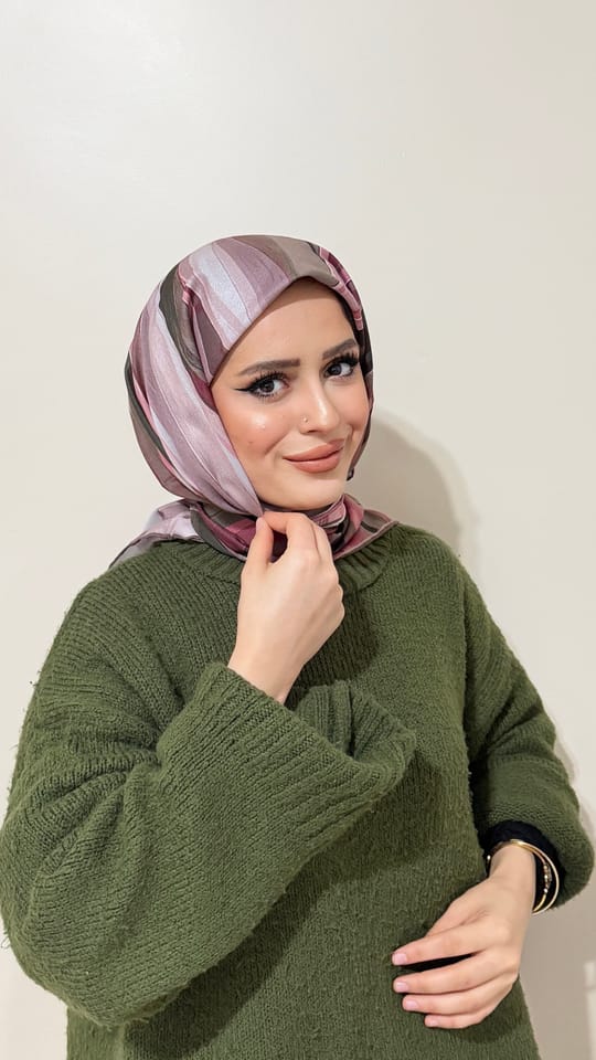 RİVA PAMUK EŞARP RAİNBOW 10