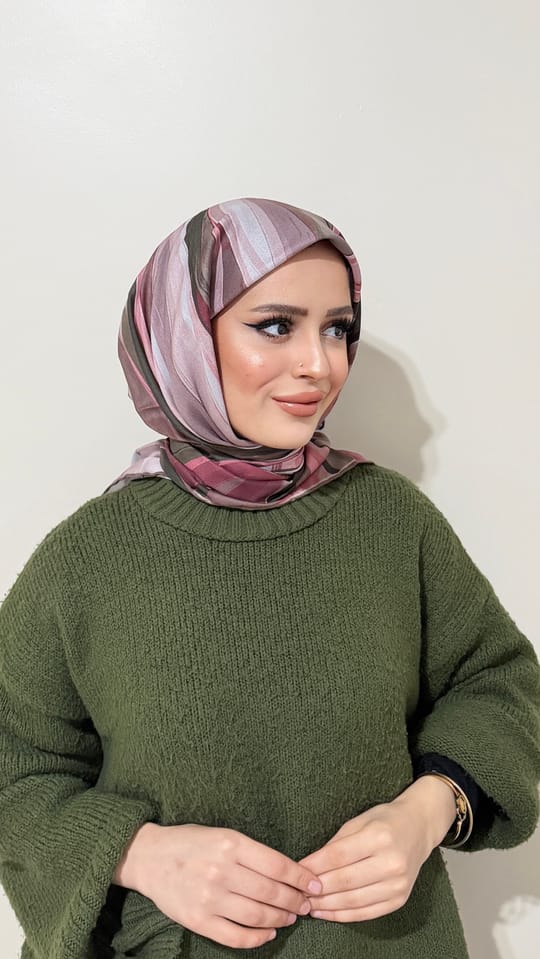 RİVA PAMUK EŞARP RAİNBOW 10