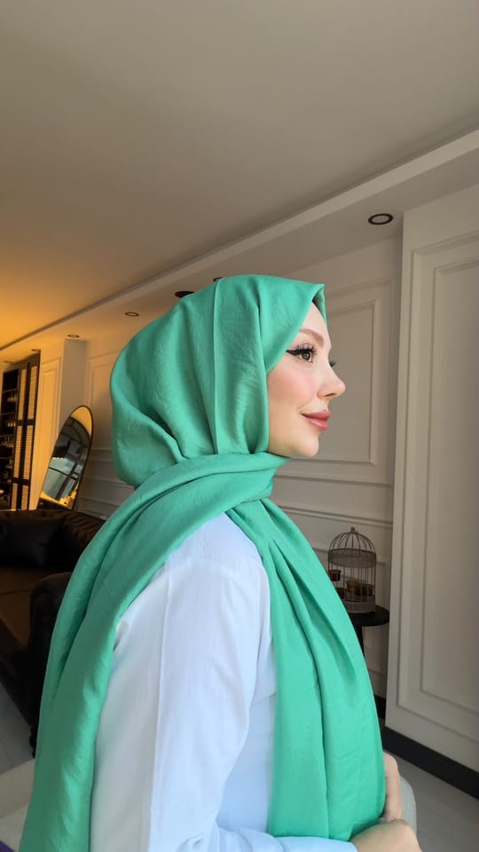 VUAL/BRİSA ŞAL MİNT YEŞİLİ