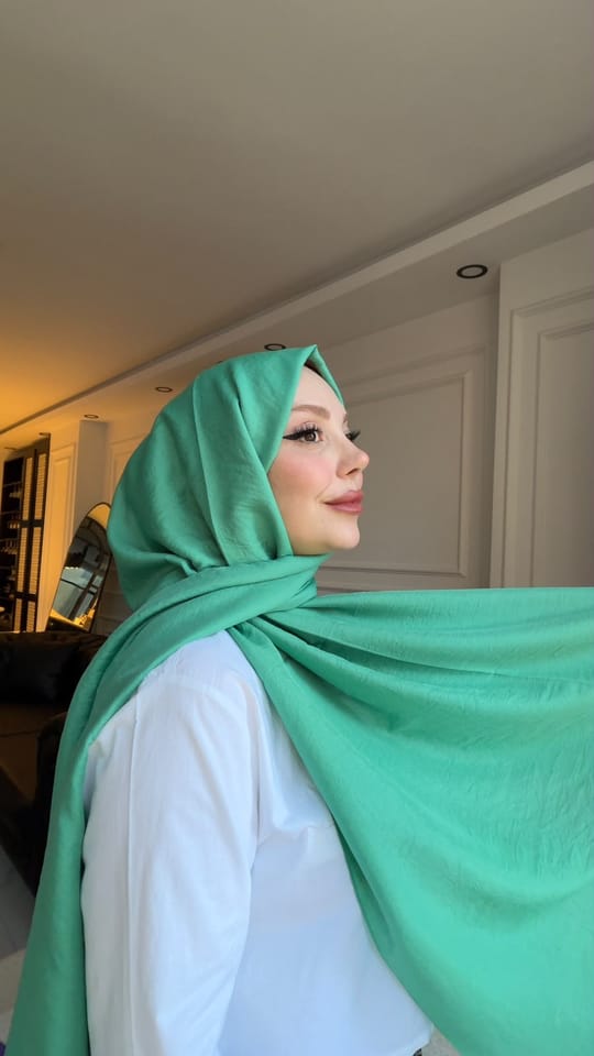 VUAL/BRİSA ŞAL MİNT YEŞİLİ