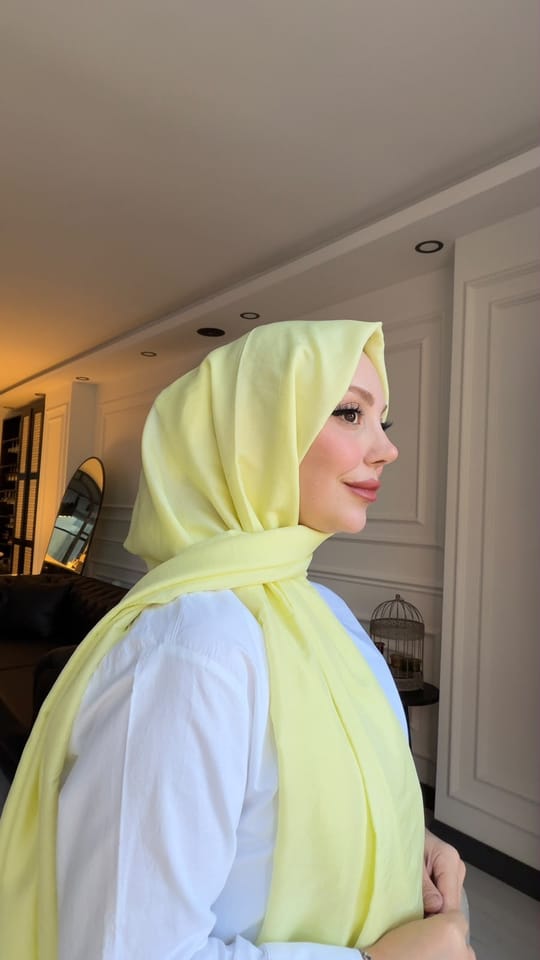 VUAL/BRİSA ŞAL SOFT LİMON
