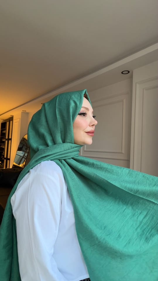VUAL/BRİSA ŞAL ZÜMRÜT YEŞİLİ