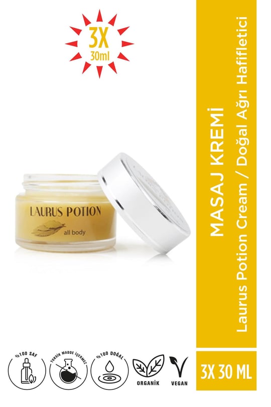 Laurus Potion Cream - Defne İksiri Kremi - 30 ml - Aromaterapimarket