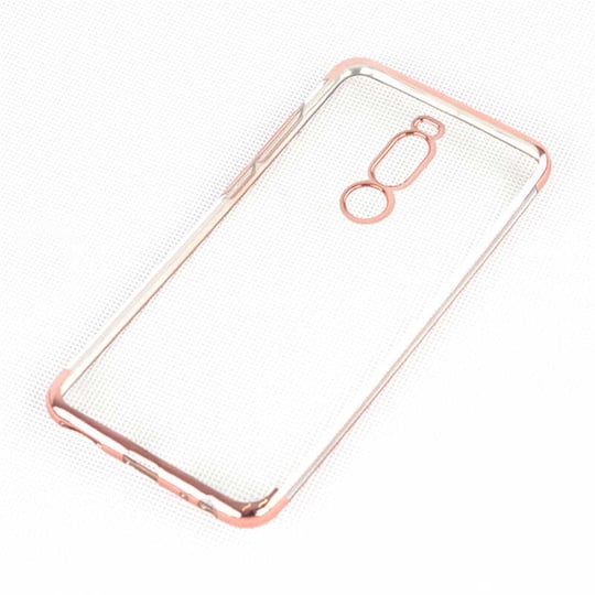Meizu Note 8 Renkli Lazer Silikon Kılıf Kapak Rose Gold(Bakır) | Ücretsiz  Kargo