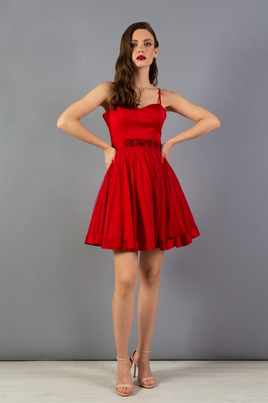 Yeni Sezon Çiçekli Abiye Elbise Modelleri - Carmen