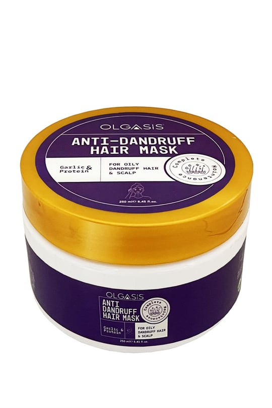 Olgasis Anti Dandruff Hair Mask Yağlı Ve Kepekli Saç Hair Scalp Saç Maskesi  Sarımsak & Protein