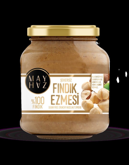 Şekersiz Fındık Ezmesi 600 G