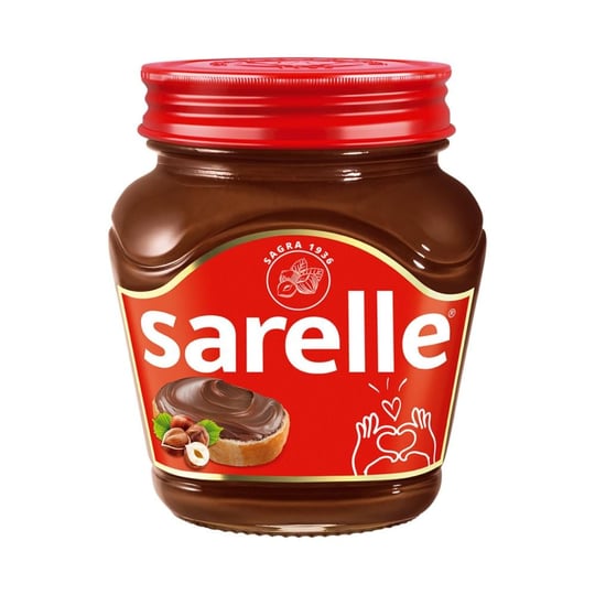 Sarelle Sugar-Free Chocolate Hazelnut Butter (Şekersiz Kakaolu Fındık  Ezmesi) 350g