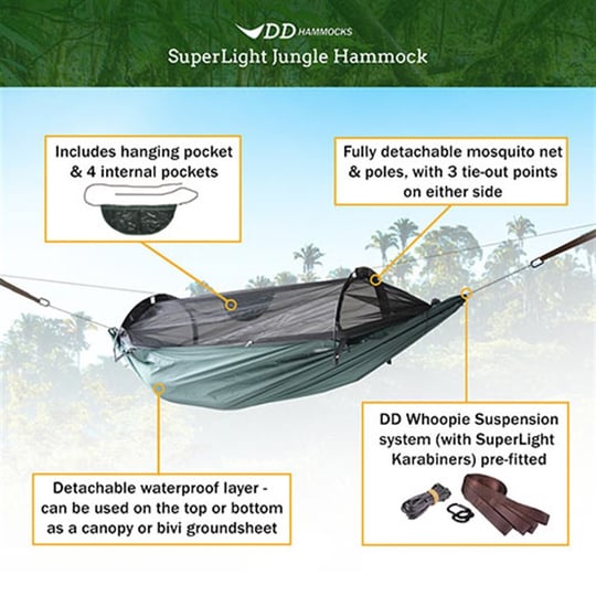 DD SuperLight Jungle Hammock