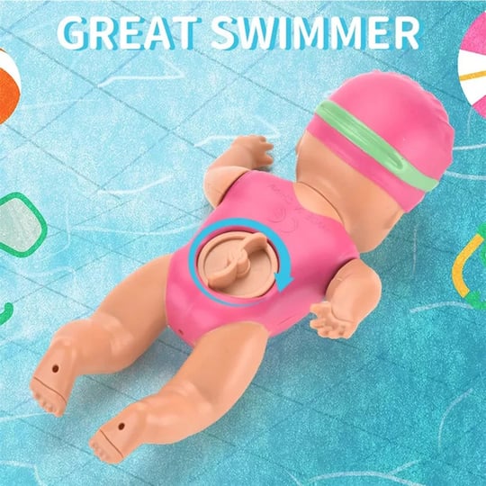Swimming Baby Yüzen Bebek