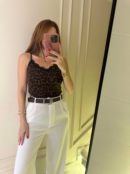 Acı Kahve Gümüş Toka Nikel Kemer
