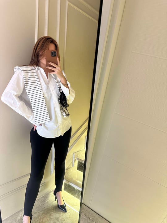 Siyah Paça Lastik Toparlayıcı Füzo Tayt