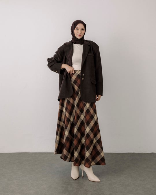 Kahve Blazer Ceket
