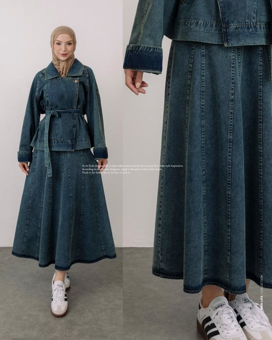 Lois Etekli Lacivert Denim Takım