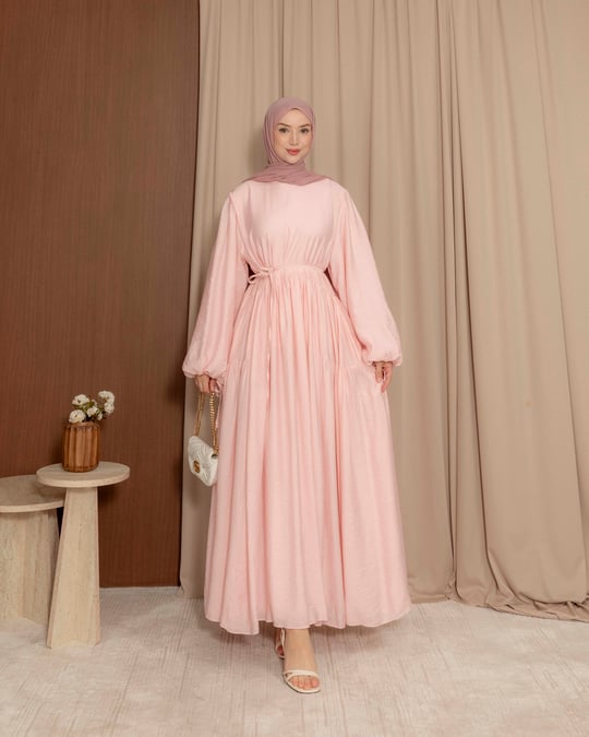 Oversize Doblin Pembe Elbise