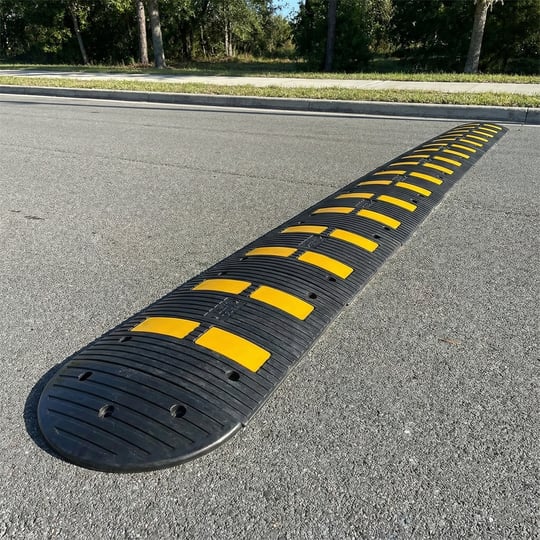 Kauçuk Hız Kesici, Yol Kasisi EKO 4 Bantlı - 2 Metre Set