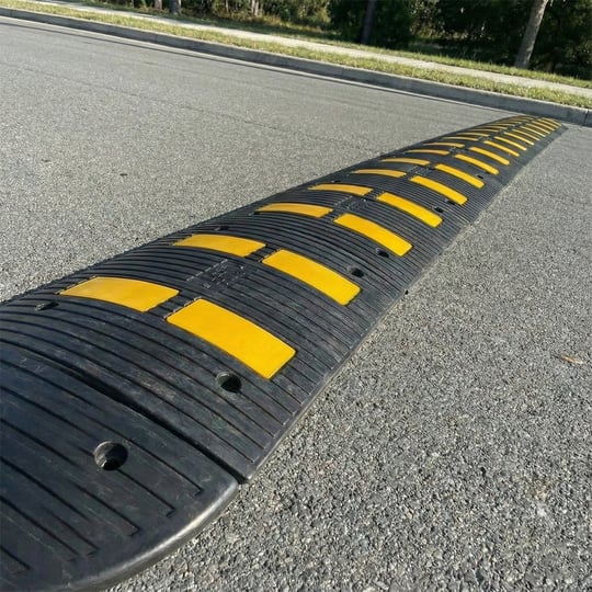 Kauçuk Hız Kesici, Yol Kasisi EKO 4 Bantlı - 2 Metre Set