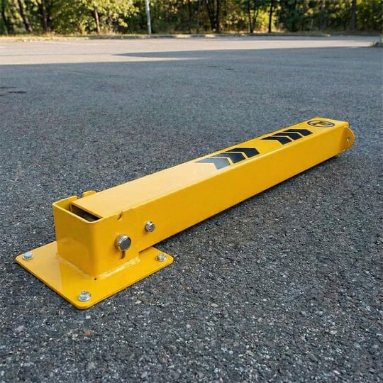 Kilitli Otopark Direği 75 cm, Yatar Tip Park Bariyeri