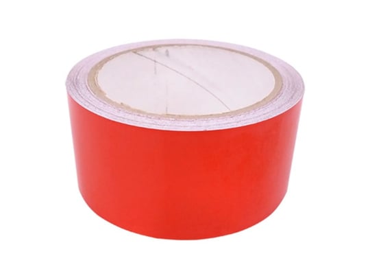 Kırmızı Reflektif Bant, Reflektif Şerit 5 cm x 10 m
