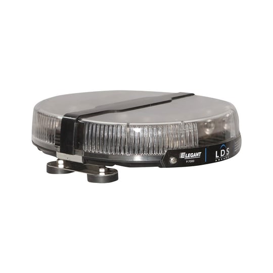 Mini Tepe Lambası Expert Mıknatıslı E-1134 Kırmızı-Mavi Şeffaf CamExpert Mini Tepe Lambaları