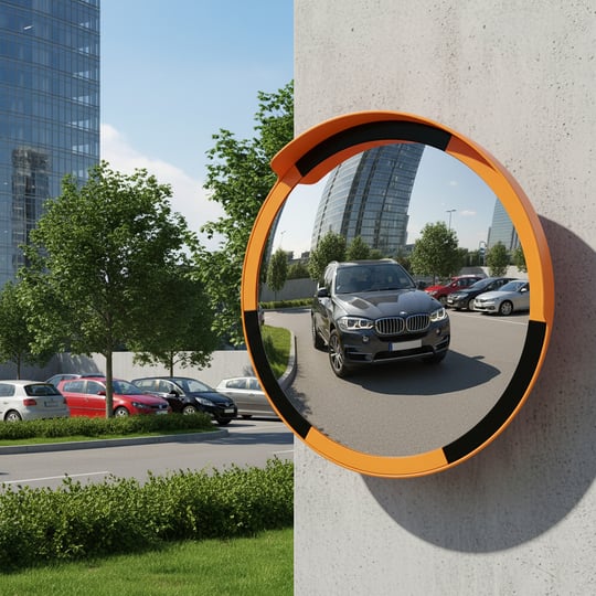 Trafik Güvenlik Aynası 60 cm, Otopark Aynası