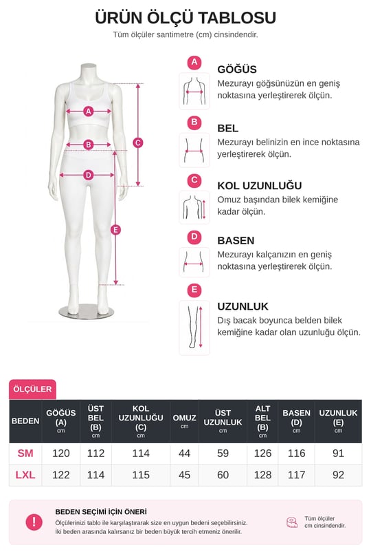 Arkası Uzun Yırtmaçlı Etekli İki İp Penye Takım -Laci