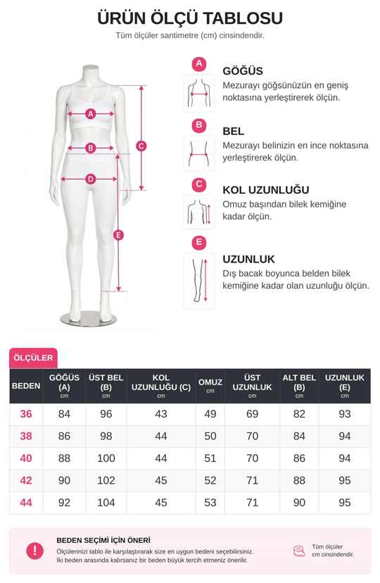 Beli Bağlamalı Lastikli İkili Keten Takım -Fuşya
