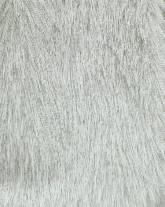 Womens Inner Lined Fur-Trimmed Coat - Cream
