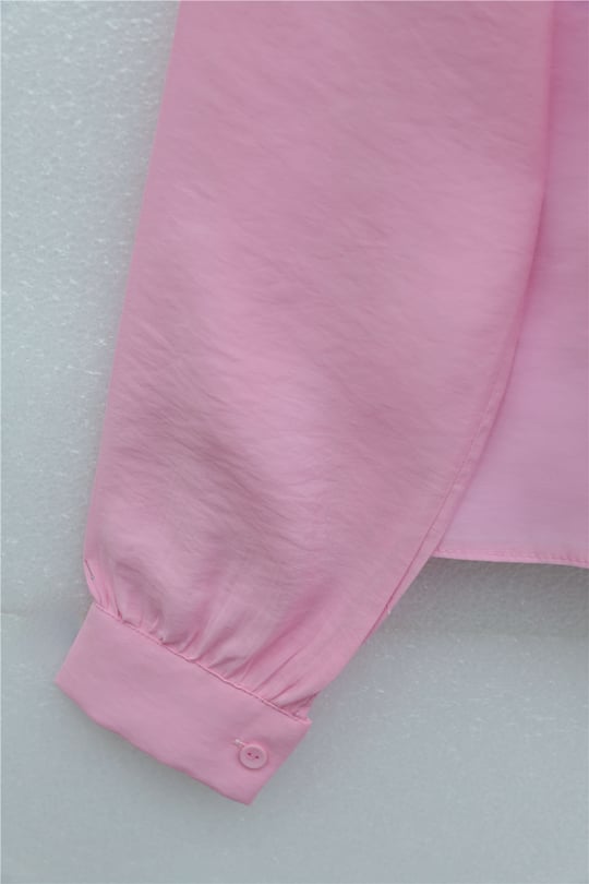 Önü Biritli Bağlamalı Volan Detaylı Etekli Modal Takım  -Pembe