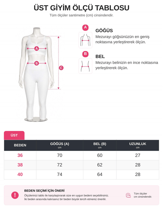 Sırt Fermuarlı Omuz Detaylı Korse Crop  -Bej