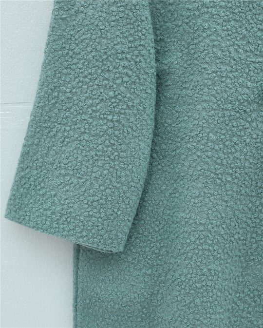 Yandan Bağlamalı Buklet Kimono   -Mint