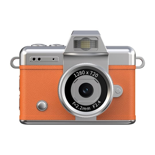 ACTON Picco Flex Flip Ekranlı Retro Photo Kamera - Portakal
