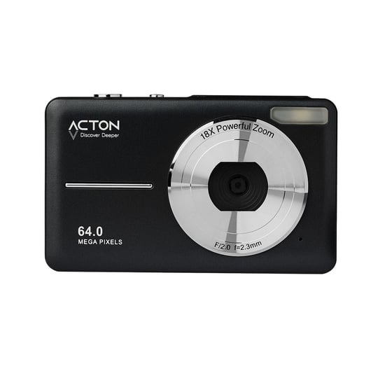 ACTON Pixon Dijital Foto Kamera - Siyah