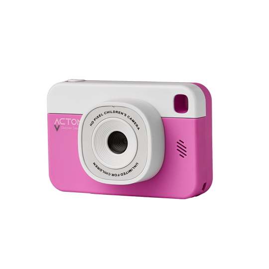 ACTON Snappy Dijital Fotoğraf Makinesi - Barbie Pembe