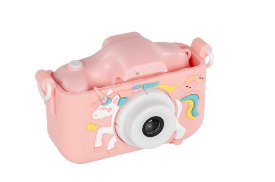 ACTON Unicorne Çocuk Kamerası (Pembe)
